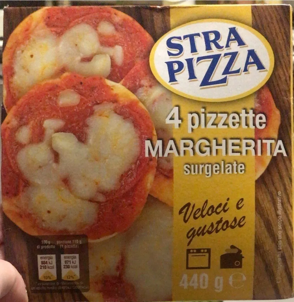 Pizzette margherita surgelate