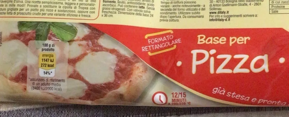 Base per pizza