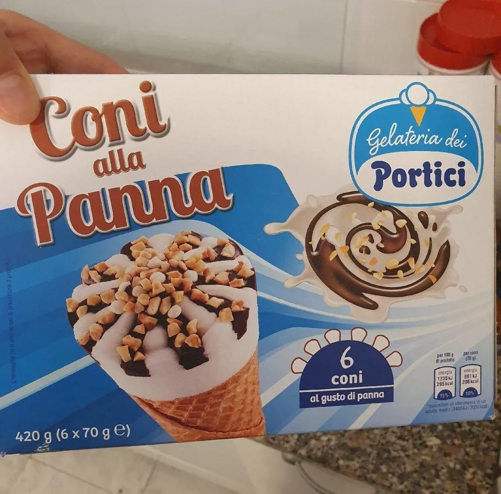 Coni alla panna