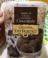 Gelato al Cacao variegato Cioccolato