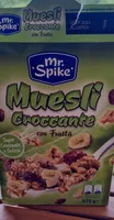 Muesli croccante con frutta
