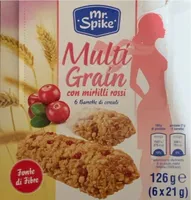 Multi Grain con mirtilli rossi