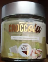 Crema bigusto Croccola pistacchio e cioccolato bianco