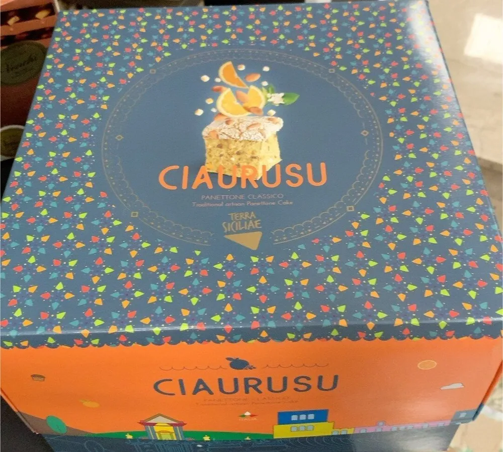 Panettone artigianale Ciaurusu