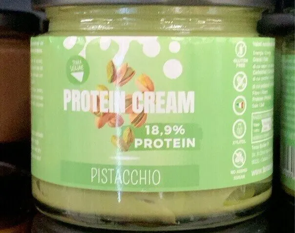 Protein cream pistacchio