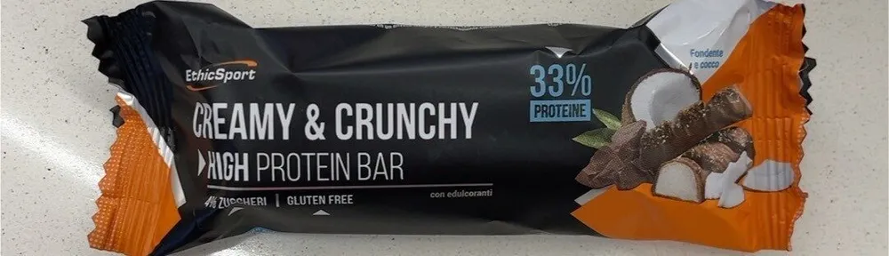 High protein bar
