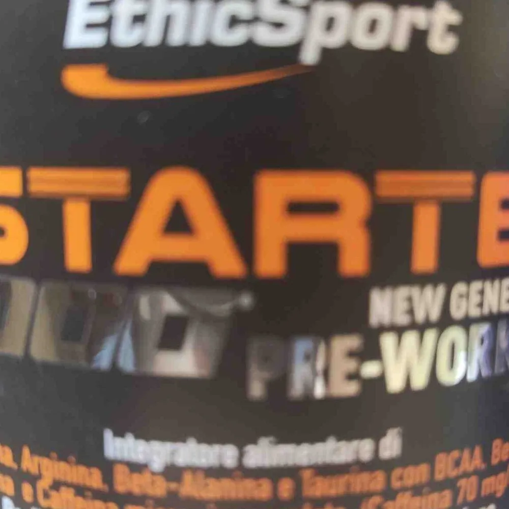 Starter 1000 pre-workout