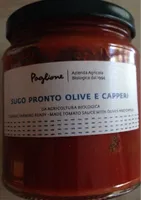 Sauce tomate avec olives et capres