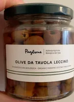Olive da tavola leccino