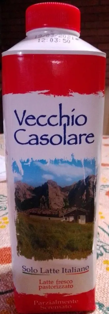 Vecchio casolare latte fresco pastorizzato