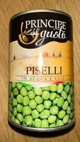 Piselli Erbsen in Dose