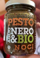 Pesto bio aglio nero e noci