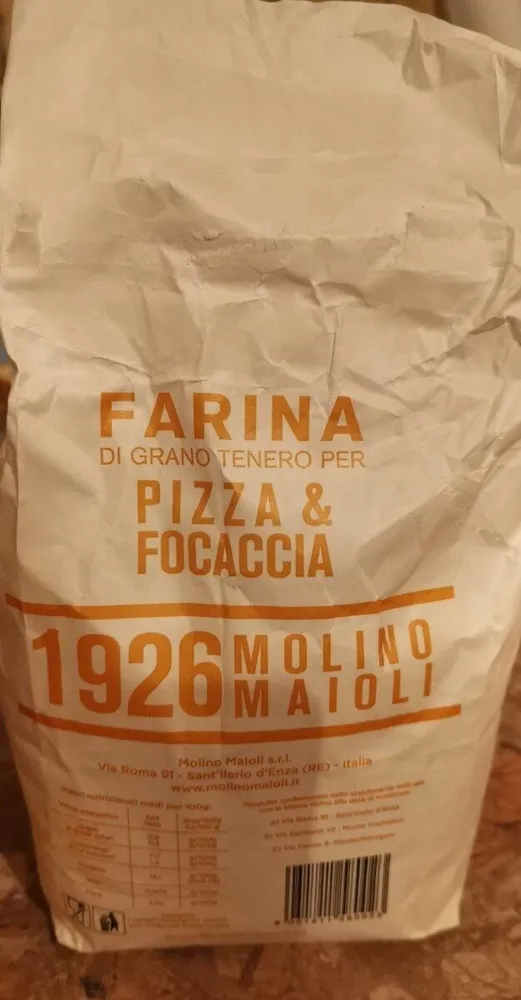 Farina grano tenero per pizza