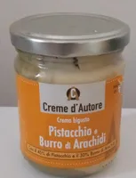 Crema visto Pistacchio e Burro di Arachidi