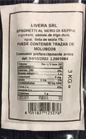Spaguetti al Nero di Seppia