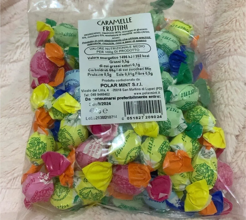 Caramelle fruttini