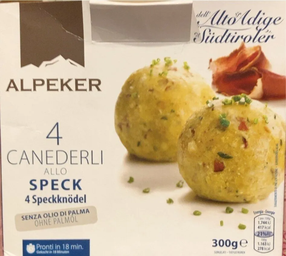 Canederli allo speck