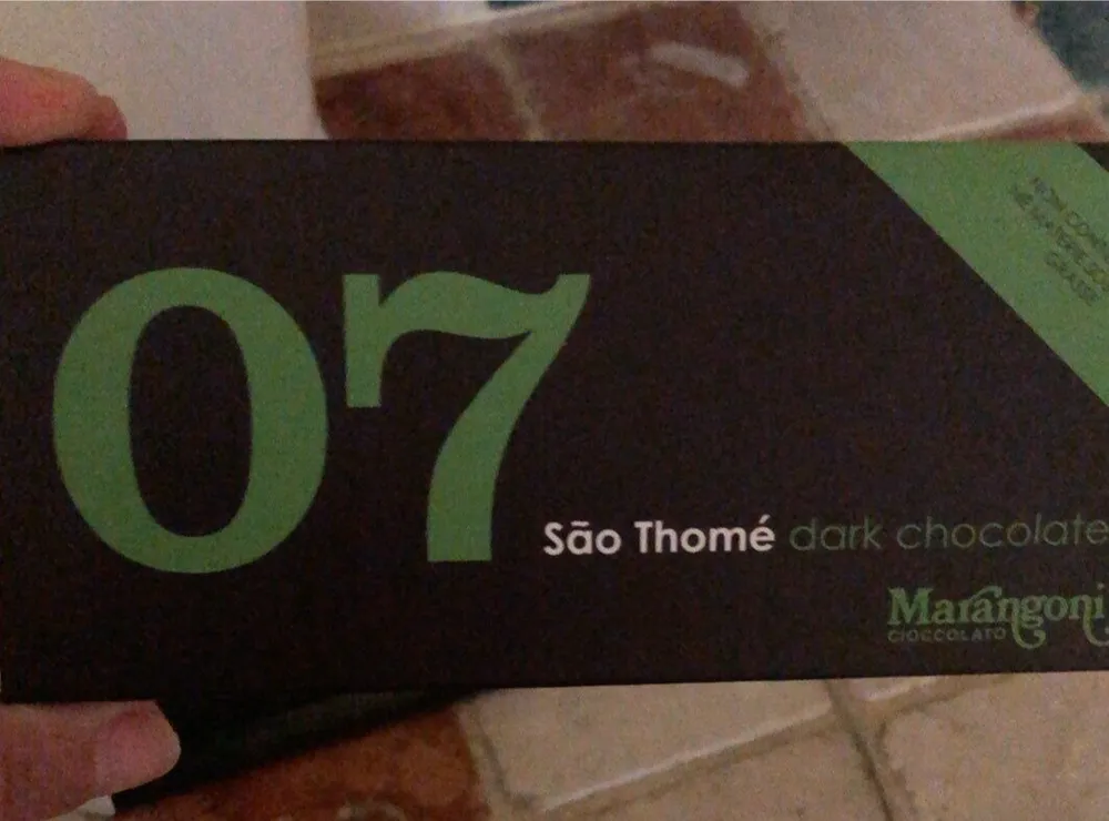 Sao Thome dark chocolate