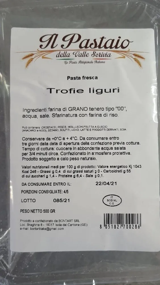Trofie Liguri