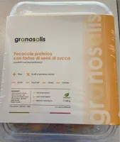 Focaccia proteica con farina di semi di zucca