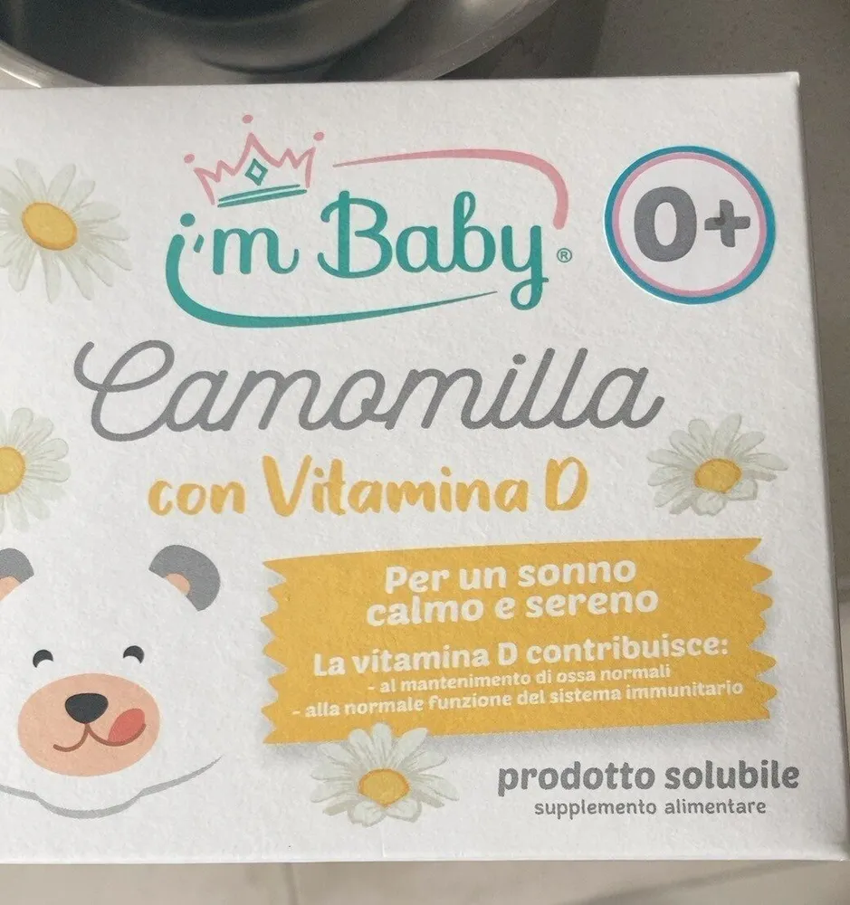 Camomilla con vitamina d