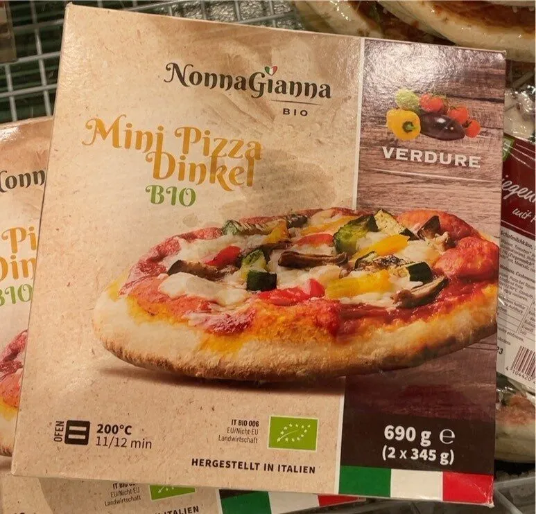 Nonna Gianna Mini Pizza Dinkel Bio