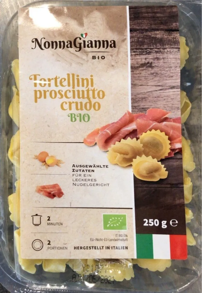 Frische Tortellini Roher Schinken