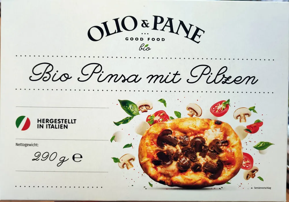 Bio Pinsa mit Pilsen