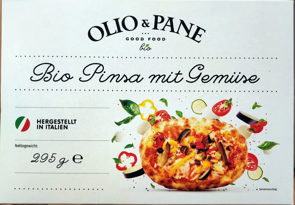 Bio Pinsa mit Gemüse