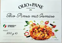 Bio Pinsa mit Gemüse