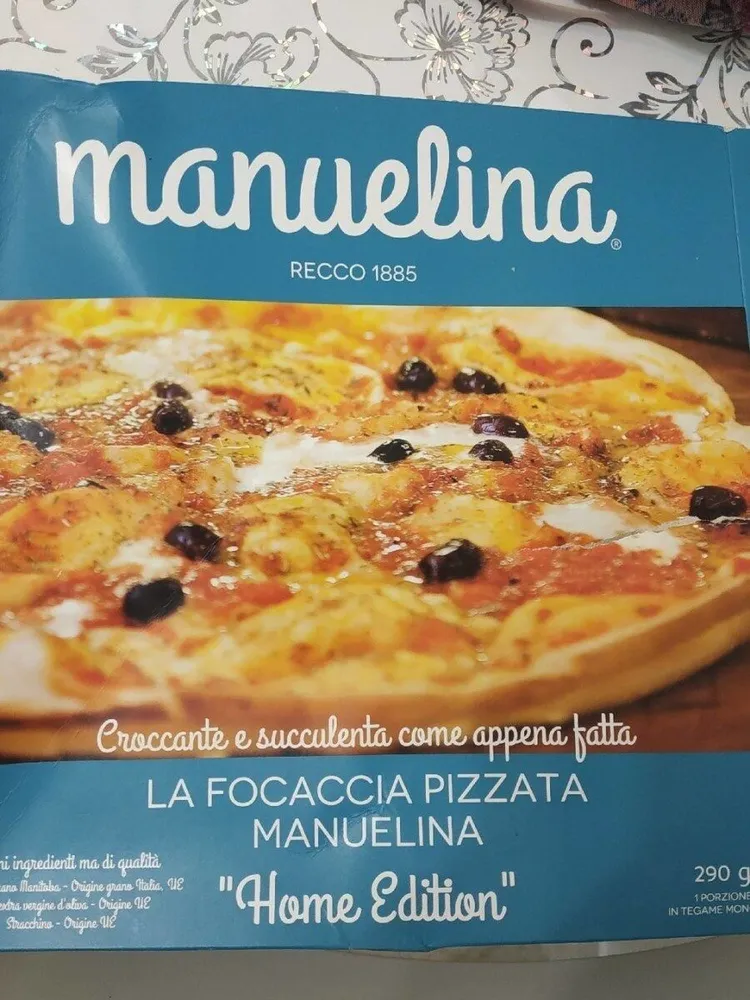 Focaccia pizzata Manuelina