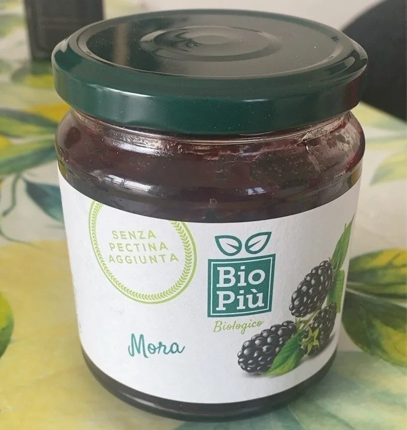 Marmellata bio di more