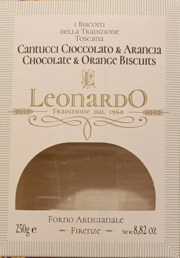 Cantucci Cioccolato e Arancia