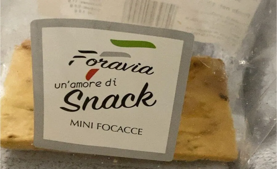 Mini focaccia oignon