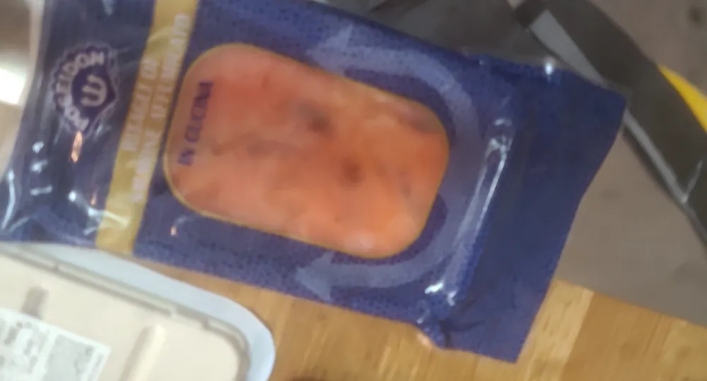 Ritagli di salmone affumicati