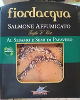 Fiordacqua - Salmone affumicato al sesamo e semi di papavero