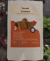 Crackers curcuma, cumin et graine de chias