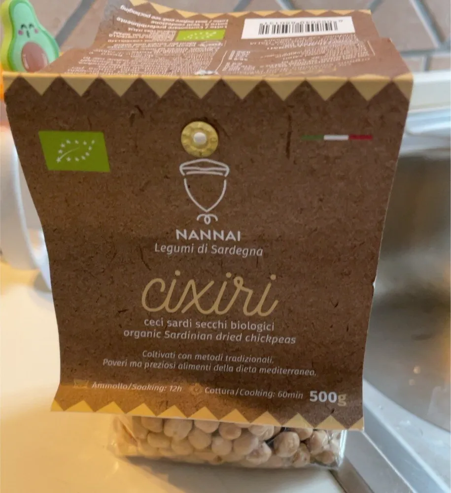 Nannai legumi di Sardegna