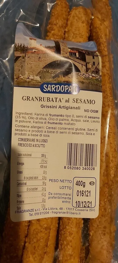 Granrubatà al sesamo