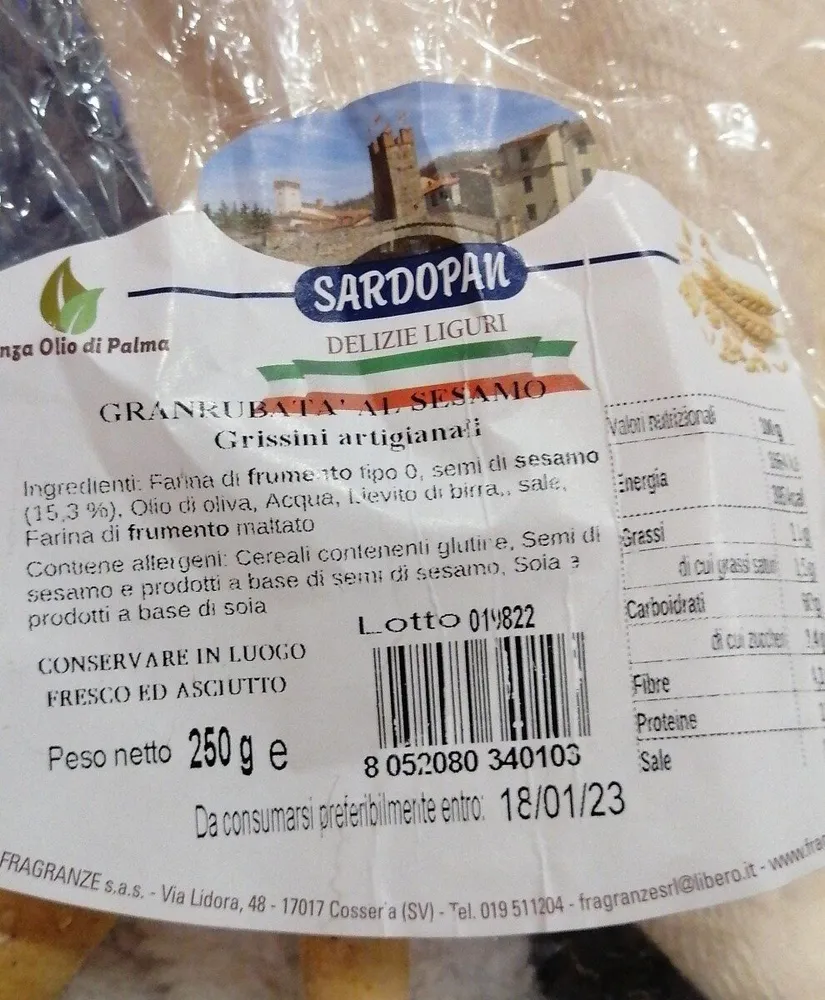 Granrubatà al sesamo