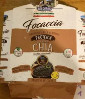 Focaccia alla genovese con semi di chia