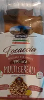 Focaccia proteica multicereali