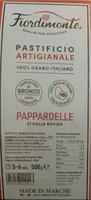 Pappardelle pasta ruvida