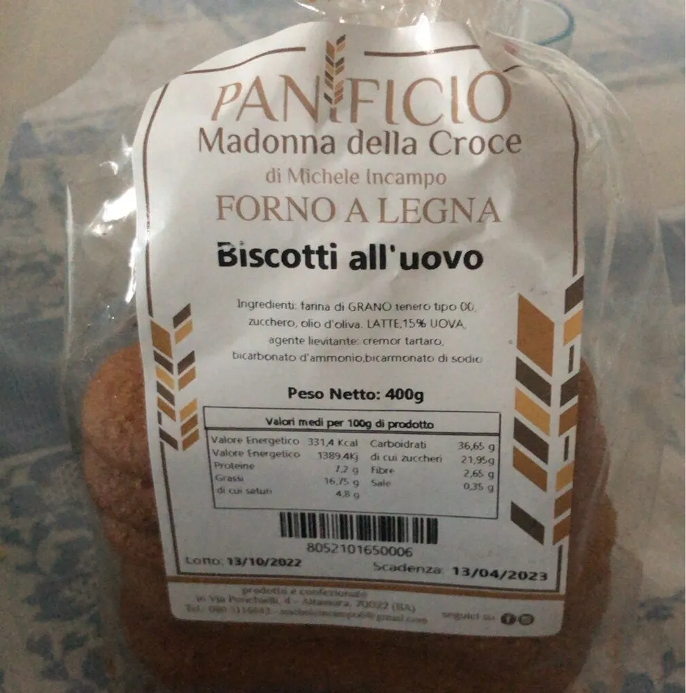 Biscotti all’uovo