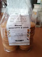 Biscotti senza latte e uova