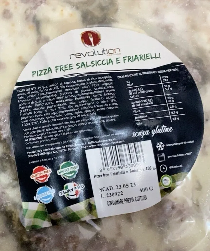 Pizza free