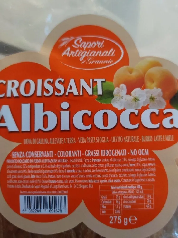 Croissant albicocca