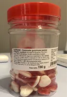 Caramelle gommose al gusto di panna e fragola