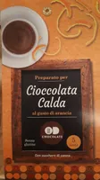 Preparato per cioccolata calda al gusto di arancia