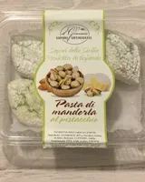 Pasta di mandorle al pistacchio